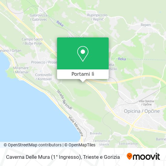 Mappa Caverna Delle Mura (1° Ingresso)