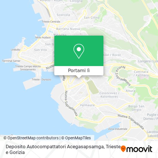 Mappa Deposito Autocompattatori Acegasapsamga