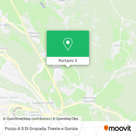 Mappa Pozzo A S Di Gropada