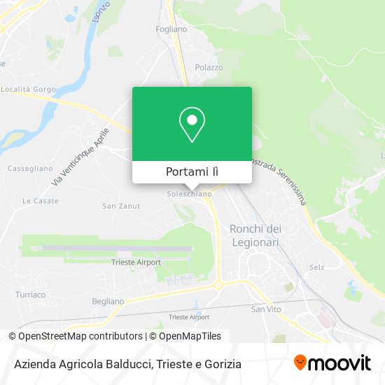 Mappa Azienda Agricola Balducci