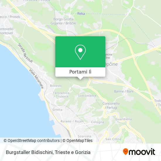 Mappa Burgstaller Bidischini
