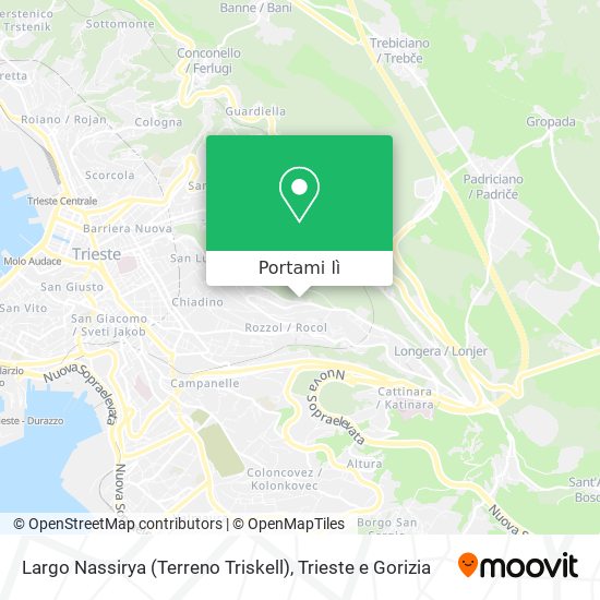 Mappa Largo Nassirya (Terreno Triskell)