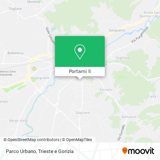 Mappa Parco Urbano