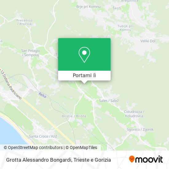 Mappa Grotta Alessandro Bongardi