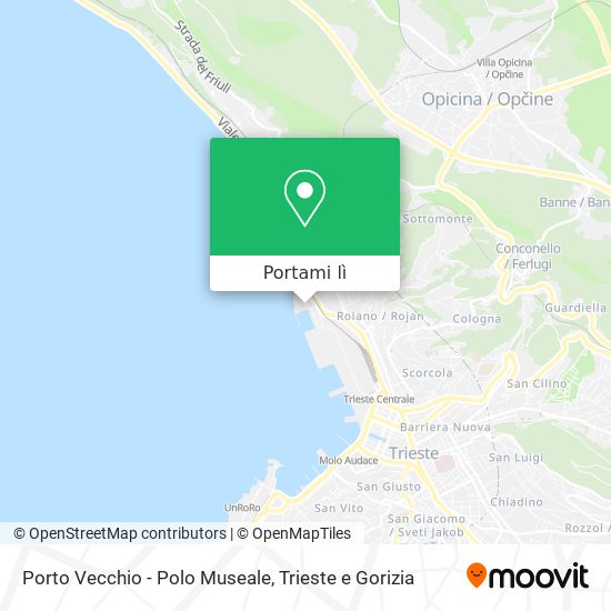 Mappa Porto Vecchio - Polo Museale