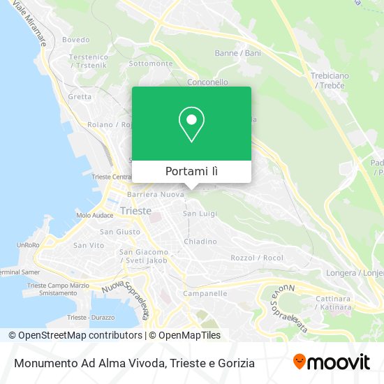 Mappa Monumento Ad Alma Vivoda