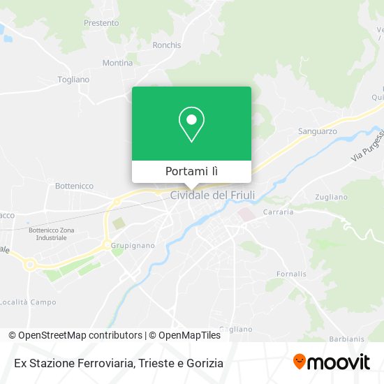Mappa Ex Stazione Ferroviaria