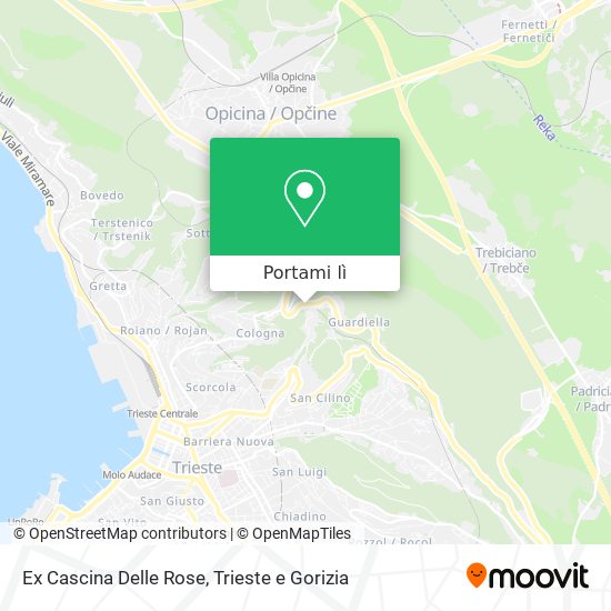 Mappa Ex Cascina Delle Rose