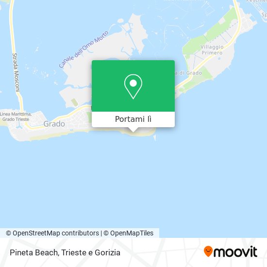 Mappa Pineta Beach