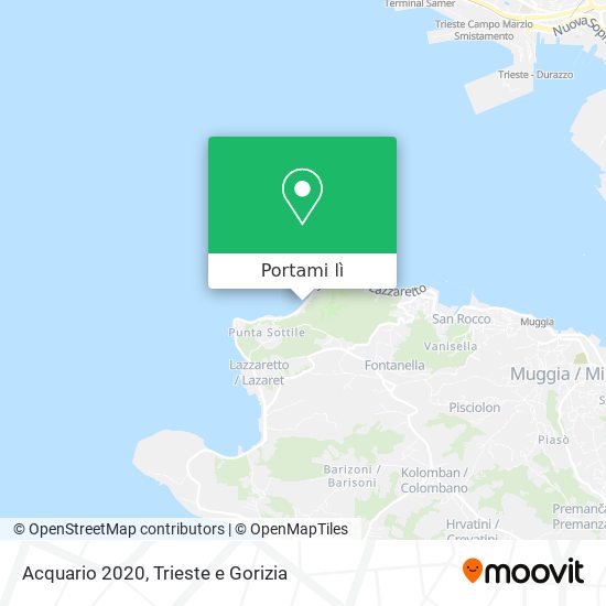 Mappa Acquario 2020