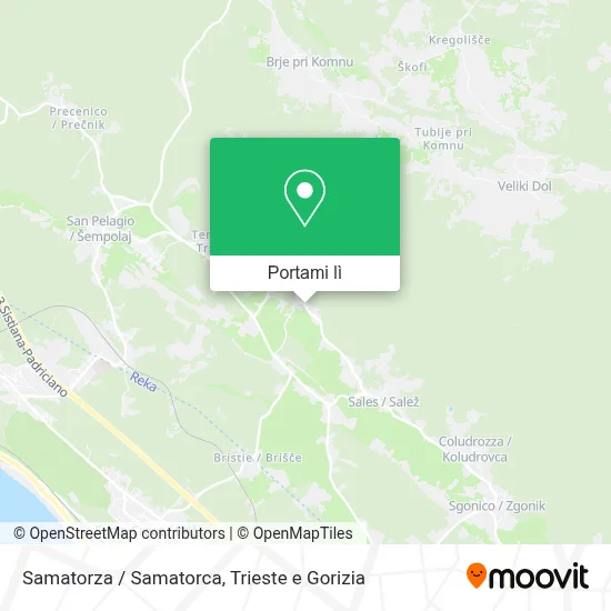 Mappa Samatorza / Samatorca