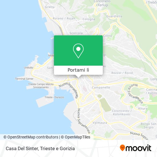 Mappa Casa Del Sinter