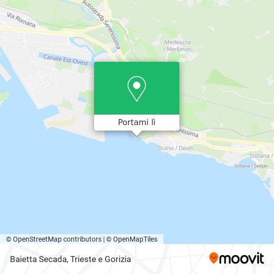 Mappa Baietta Secada