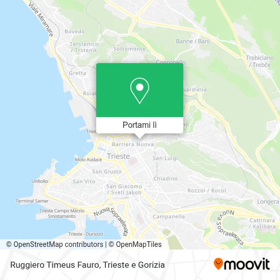 Mappa Ruggiero Timeus Fauro