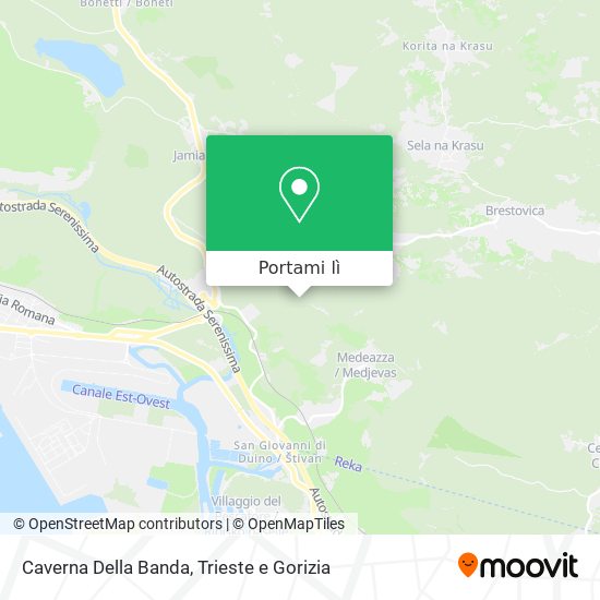 Mappa Caverna Della Banda
