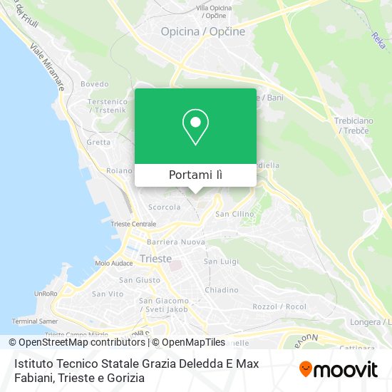 Mappa Istituto Tecnico Statale Grazia Deledda E Max Fabiani