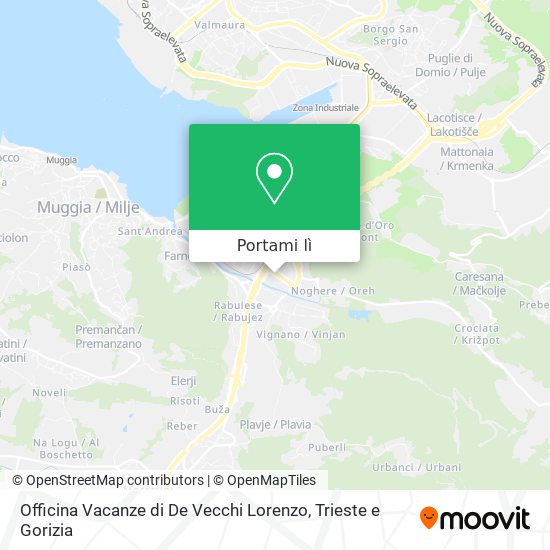 Mappa Officina Vacanze di De Vecchi Lorenzo