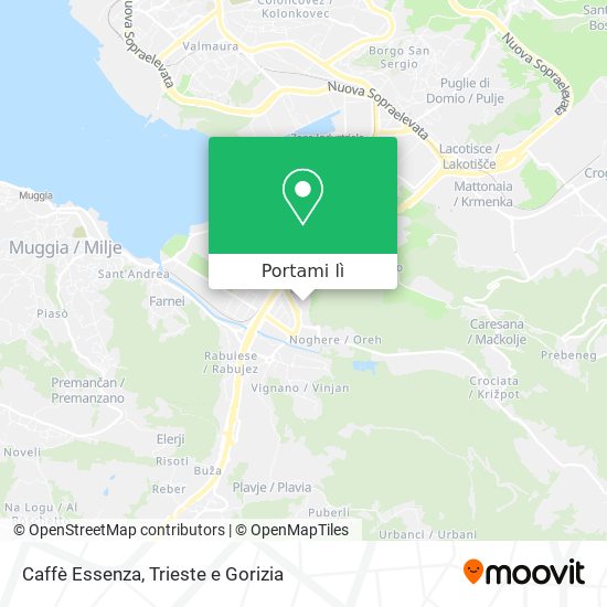 Mappa Caffè Essenza