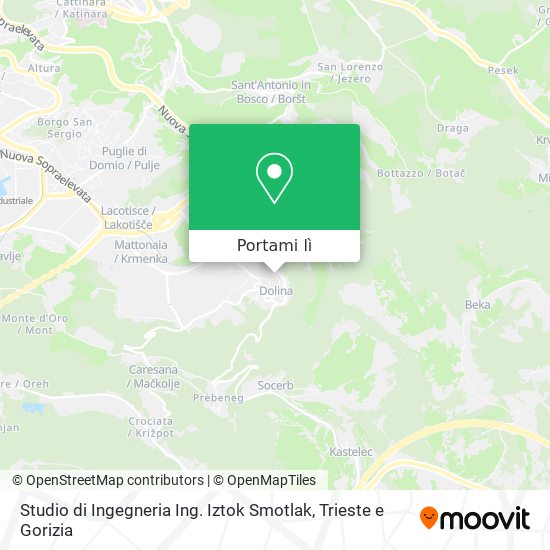 Mappa Studio di Ingegneria Ing. Iztok Smotlak