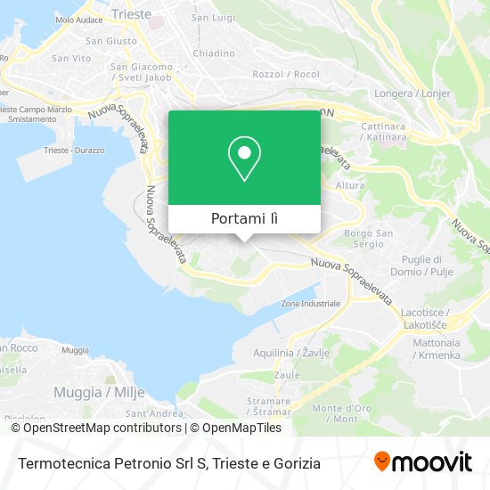 Mappa Termotecnica Petronio Srl S