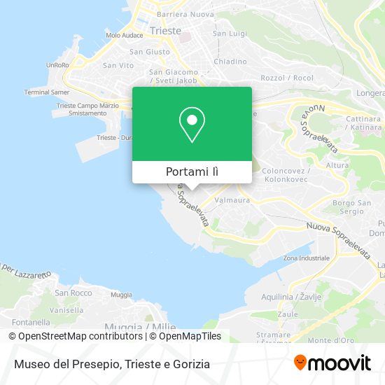 Mappa Museo del Presepio