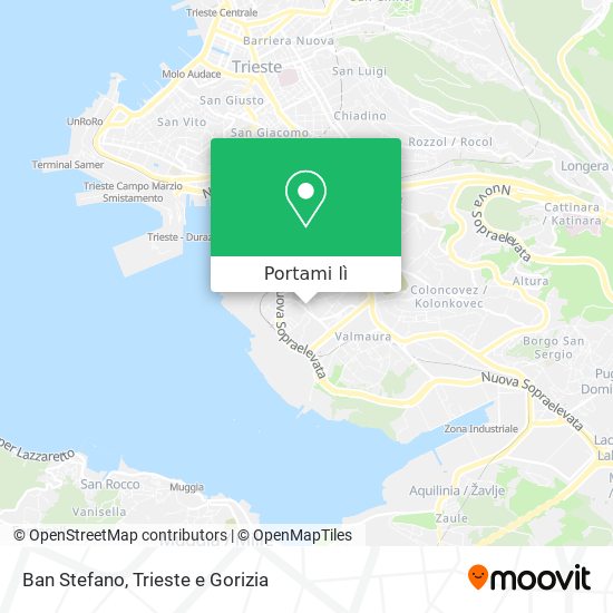 Mappa Ban Stefano