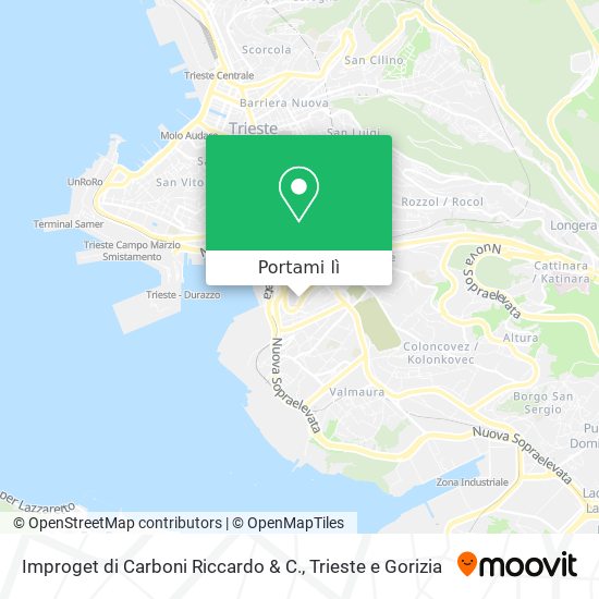 Mappa Improget di Carboni Riccardo & C.