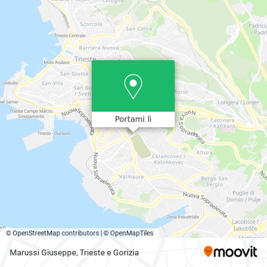 Mappa Marussi Giuseppe
