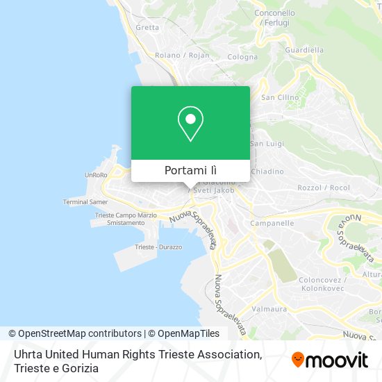 Mappa Uhrta United Human Rights Trieste Association