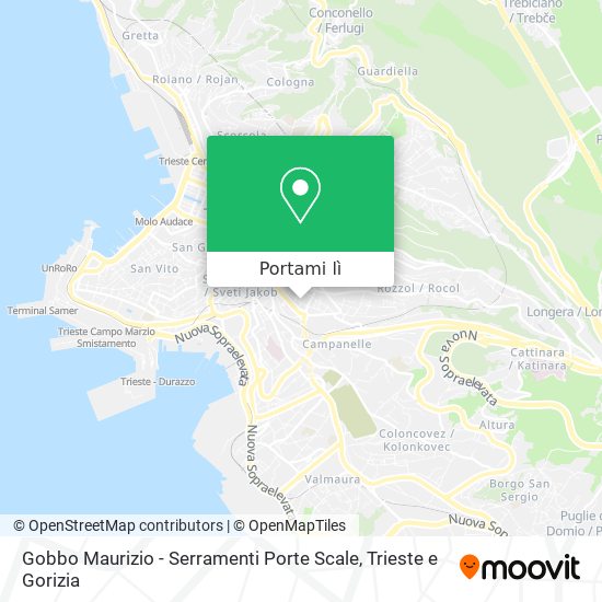 Mappa Gobbo Maurizio - Serramenti Porte Scale
