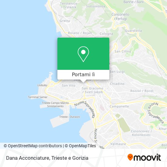 Mappa Dana Acconciature