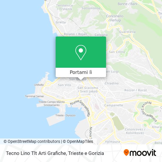 Mappa Tecno Lino Tlt Arti Grafiche