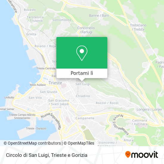 Mappa Circolo di San Luigi