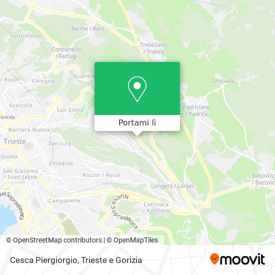 Mappa Cesca Piergiorgio