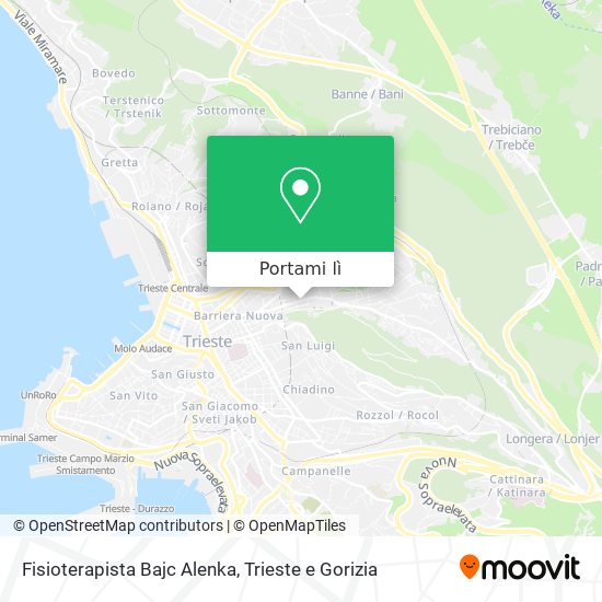 Mappa Fisioterapista Bajc Alenka