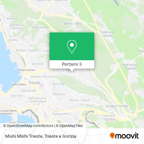 Mappa Mishi Mishi Trieste