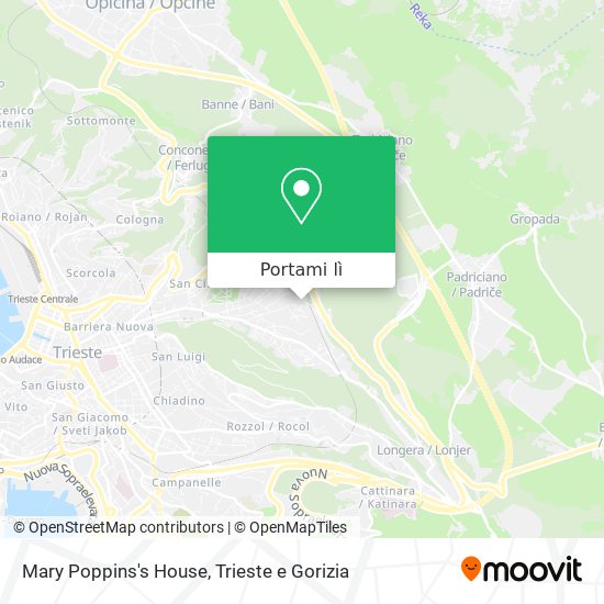 Mappa Mary Poppins's House