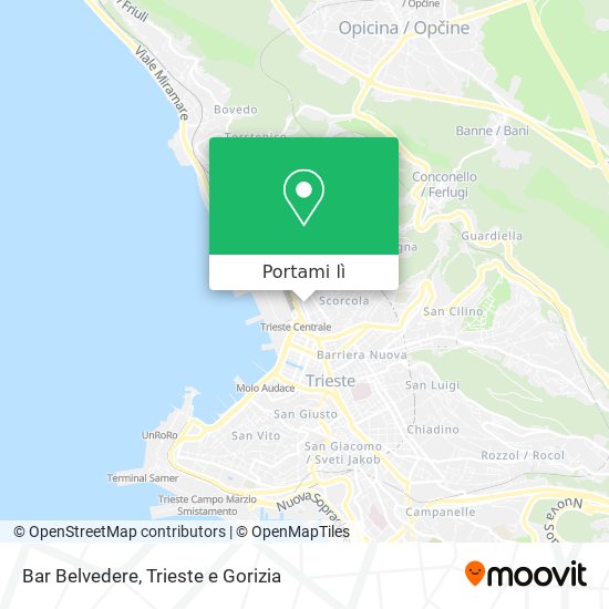 Mappa Bar Belvedere