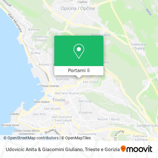 Mappa Udovicic Anita & Giacomini Giuliano