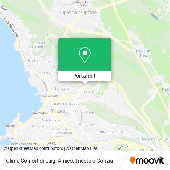 Mappa Clima Confort di Luigi Amico