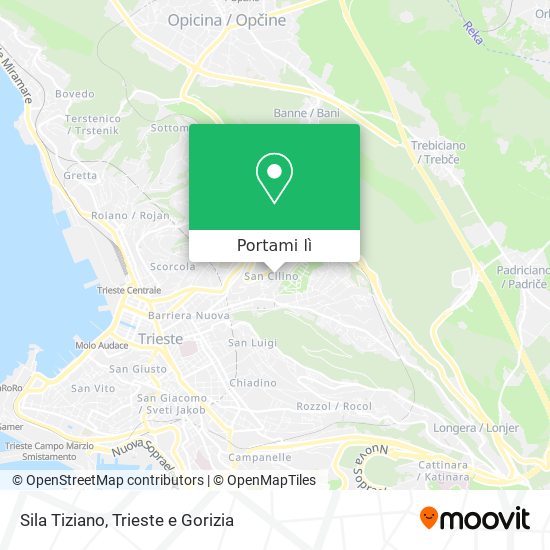 Mappa Sila Tiziano