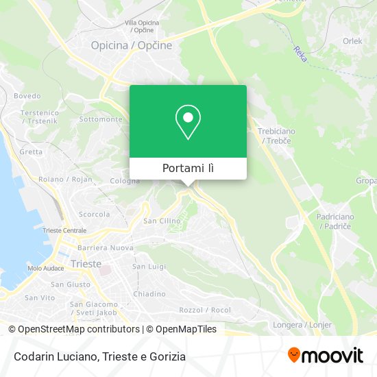 Mappa Codarin Luciano