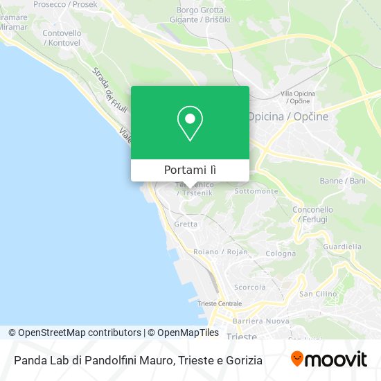 Mappa Panda Lab di Pandolfini Mauro