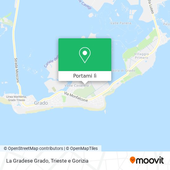 Mappa La Gradese Grado