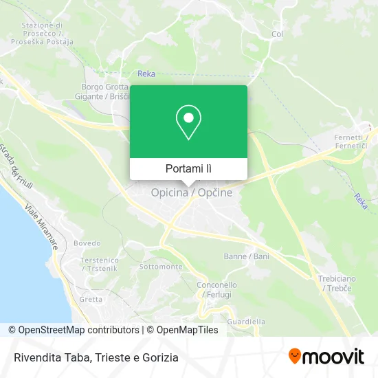 Mappa Rivendita Taba