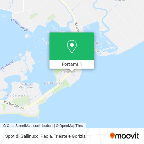 Mappa Spot di Gallinucci Paola