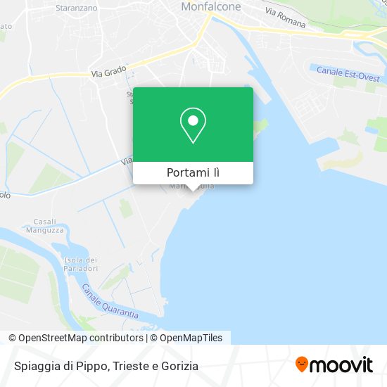 Mappa Spiaggia di Pippo