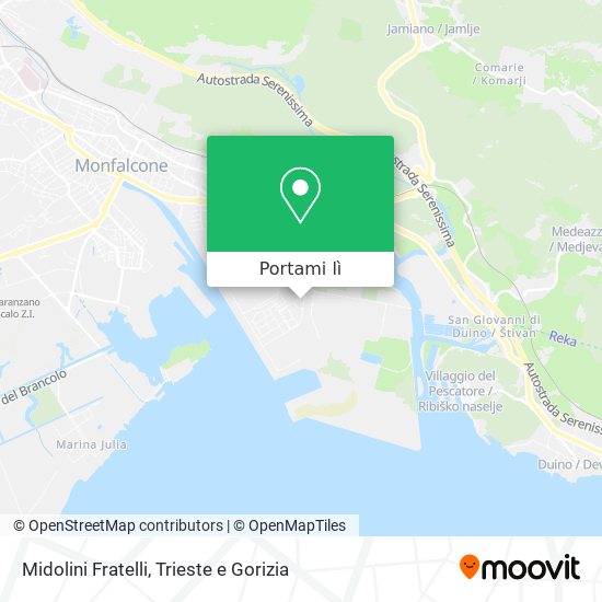 Mappa Midolini Fratelli