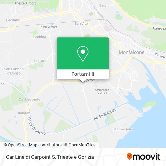 Mappa Car Line di Carpoint S