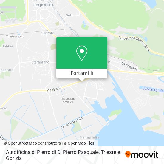 Mappa Autofficina di Pierro di Di Pierro Pasquale